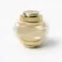 DMaos Fidget Cube Spinner, Linkage 4 Gears Figity Spin Finger Games, Metal Brass with Super Smooth Bearings, Durable Mechanics Romoveable, Small Figit Toy for Adults Kids - Gold