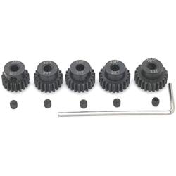 48P 19T 20T 21T 22T 23T Pinion Gear with Screw Driver for 3.175mm Shaft 1/10 RC Brushless Brush Motor by MakerDoIt