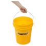 Seachoice 90120 5-Gallon Plastic Bucket with Metal Handle Yellow