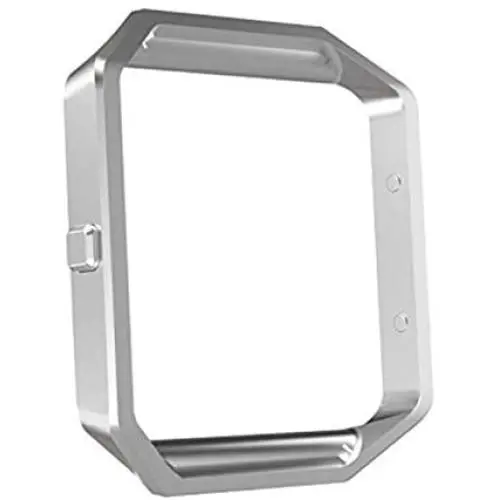 MoKo Frame Compatible with Fitbit Blaze, Stainless Steel Replacement Metal Frame Housing for Fitbit Blaze Smart Watch - Silver MoKo Frame Compatible with Fitbit Blaze, Stainless Steel Replacement Metal Frame Housing for Fitbit Blaze Smart Watch - Silver