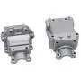 SSDXY Metal Gear Box Shell Cover Differential Housing For WLtoys 144001 1/14 RC Car
