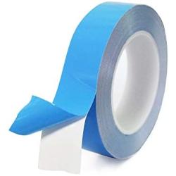 Smalloo Thermal AdhesiveTape 25M x 30mm x 0.25mm, Double Side Adhesive Thermal Conductive Cooling Tape for Heatsinks, LED Lights, IC Chip, Computer CPU, GPU, Raspberry pi, Modules