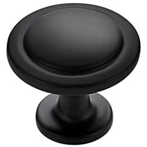 Ravinte 30 Pack 1-1/4 inch Kitchen Cabinet Knobs Drawer Knobs Dresser Knobs Matte Black Zinc Knobs Drawer Pulls Door Knobs Dresser Drawer Handles Knobs for Dresser Drawers