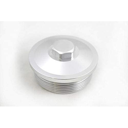 Polished Billet Aluminum Fuel Filter Cap For 2003-2007 Ford 6.0L Powerstroke Diesel 6.0 F250 F350 F450 F550
