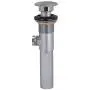 EZ-FLO 10903 Pop-Up Lavatory Bathroom Sink Drain Assembly Brass Body, 20-Gauge, Brushed Nickel Finish EZ-FLO 10903 Pop-Up Lavatory Bathroom Sink Drain Assembly Brass Body, 20-Gauge, Brushed Nickel Finish