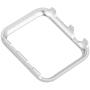 Leotop Compatible with Apple Watch Case 38mm, Metal Bumper Protective Cover Frame Accessories Women Girl Bling Shiny Crystal Rhinestone Diamond Compatible iWatch Series 3/2/1(Diamond Silver, 38mm)