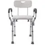 Essential Medical Supply Shower and Bath Bench with Arms and Back