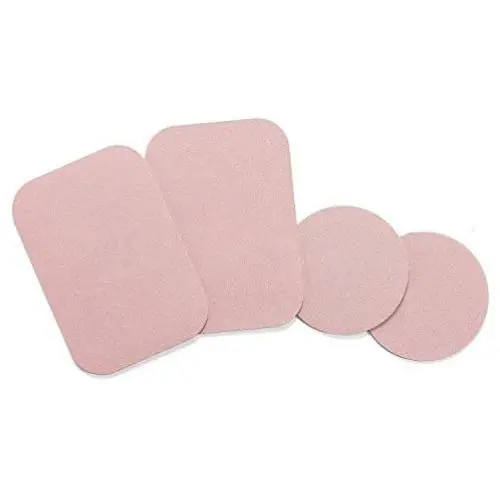 WizGear Mount Metal Plate with Adhesive for Magnetic Cradle-Less Mount -X4 Pack 2 Rectangle and 2 Round (Compatible with Magnetic mounts) (Rose Gold) WizGear Mount Metal Plate with Adhesive for Magnetic Cradle-Less Mount -X4 Pack 2 Rectangle and 2 Round (Compatible with Magnetic mounts) (Rose Gold)