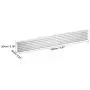 uxcell Electronics Cooler Heatsink for MOS GPU IC Chip Silver 150 x 20 x 6 mm uxcell Electronics Cooler Heatsink for MOS GPU IC Chip Silver 150 x 20 x 6 mm