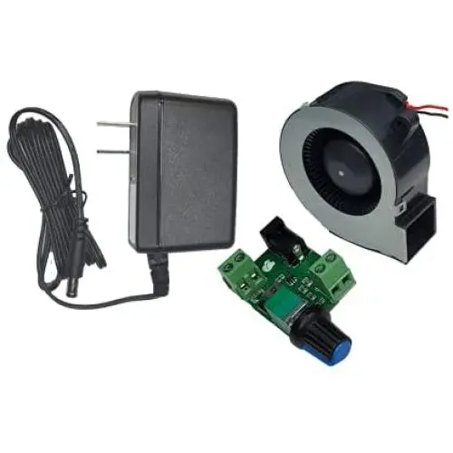 Brushless Quiet Cooling Blower Fan 65x65x25mm (6025) 12V DC High Airflow Centrifugal (Blower with Accessories) Brushless Quiet Cooling Blower Fan 65x65x25mm (6025) 12V DC High Airflow Centrifugal (Blower with Accessories)