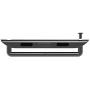 MoKo Lugs/Connectors/Clasps Compatible with Apple Watch 38mm 40mm Series 6/5/4/3/2/1/SE, Watch Band Replaceable Metal Connection Adapter(Not Fit 42mm 44mm Versions), Space Gray
