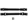 Binchil 2PCS Metal Splined Drive Shaft 107-159mm for 1/10 RC Crawler 313mm Wheelbase Axial SCX10 SCX10 II Parts Accessories
