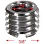 Foto&Tech 10 Pieces Metal 1/4 inch to 3/8 inch Convert Screw Adapter for Tripod Monopod Ballhead DSLR SLR