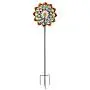 3D Kinetic Wind Spinners with Stable Stake Metal Garden Spinner with Reflective Painting Unique Lawn Ornament Wind Mill for Outdoor Yard Lawn Garden Decorations 3D Kinetic Wind Spinners with Stable Stake Metal Garden Spinner with Reflective Painting Unique Lawn Ornament Wind Mill for Outdoor Yard Lawn Garden Decorations