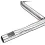 QuliMetal 41862 Grill Burner for Weber Q200, Q220, Q2000 Q2200, 396000, 396001, 396002, 566002, 53060001, 54060001, Grill Burner Tube Pipe Part for 69956/60041, 304 Stainless Steel, 20.5 Inch