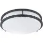 LB72124 LED Flush Mount Ceiling Light, 16-Inch, Oil Rubbed Bronze, 23W (180W Equivalent) 1610 Lumens 3000K Warm White, ETL & DLC Listed, Energy Star, Dimmable