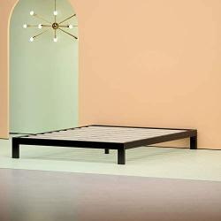 Zinus Arnav Modern Studio 10 Inch Platform 2000 Metal Bed Frame / Mattress Foundation / No Box Spring Needed / Wooden Slat Support / Good Design Award Winner, King