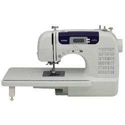 Brother Sewing and Quilting Machine, CS6000i, 60 Built-in Stitches, 2.0'' LCD Display, Wide Table, 9 Included Sewing Feet