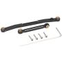 Facibom Metal Tight Tolerance Steering Link Rod Upgrade Accessories for 1/24 RC Crawler Axial SCX24 90081 AXI00002 Parts