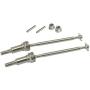 Essenc RC Car Metal Front CVD Drive Shaft Set Accessory Spare Parts 30-WJ02 for Hosim 9130 RC Car