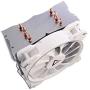 Antec CPU Cooler, C400 Glacial 120mm Pure White LED for Intel LGA 775/1150/ 1151/1155/ 1156/1366/ 2011/2066 & AMD Socket FM2/ FM1/ AM3+/ AM2 +/ AM2/ AM4