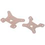LoveinDIY 2pcs Metal 144001-1302 Front Rear Shock Tower for Wltoys 1/14 4WD Buggy