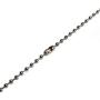 Beaded Pull Chain Extension with Connector for Ceiling Fan or Light (Pack of 2) 10 Feet Beaded Roller Chain with 12 Matching Connectors Each (3.2mm Diameter, Silver & Bronze)