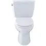 TOTO CST744SL#01 Drake 2-Piece Ada Toilet with Elongated Bowl, Cotton White TOTO CST744SL#01 Drake 2-Piece Ada Toilet with Elongated Bowl, Cotton White