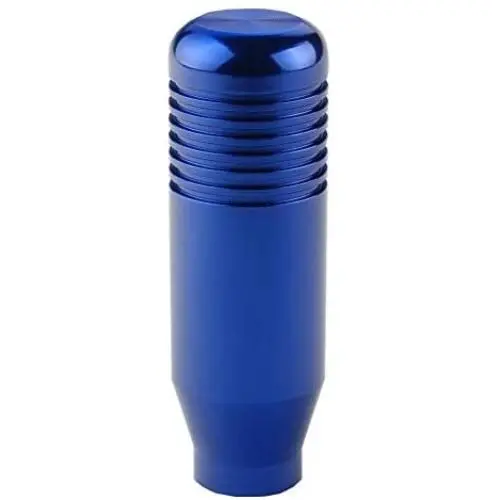 DEWHEL 5 6 Speed Manual Shift Knob M10x1.25 Screw On Aluminum (Blue)