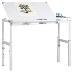 STUDIO DESIGNS Graphix II Workstation - 24in x 36in White/Gray