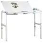 STUDIO DESIGNS Graphix II Workstation - 24in x 36in White/Gray STUDIO DESIGNS Graphix II Workstation - 24in x 36in White/Gray