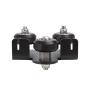 Aibecy 3D Printer Extruder Back Support Plate with Pulley 3D Printer Parts Accessory Extruding Backplate for Ender 3 Ender 3 Pro CR-10 CR-10S S4 S5 Series 3D Printers 1Pcs