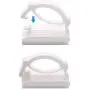 Akstore 100 PCS Adhesive Cable Clips Self-Adhesive Wire Clips Cable Wire Management Wire Cable Holder Clamps Cable Tie Holder for Car, Office and Home (White-Upgrade Glue)
