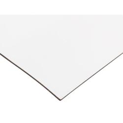Master Magnetics - B005HY9KDM Magnet Sheet, Magnetic Paper, 12'' Wide, 24'' Long, White Vinyl Back, 08505