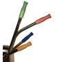 NEW FALL colors 12 Pc Set of Silicone Straw Tips for Metal and Stainless Steel Drinking Straws | Bonus: 4 Silencers | Multi-color Food-Grade Straw Covers and Silencers
