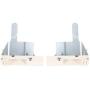 1 Pair Metal Knitting Machine Accessory Auxiliary Piece Unit Left/Right Spare Part for SK218 SK272 SK270