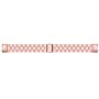 Compatible with Samsung Galaxy Fit SM-R370 Bands, Galaxy Fit Watch Band Solid Stainless Steel Metal Replacement Bracelet Strap for Galaxy Fit SM-R370 Smart Watch, Adjustable (Rosepink)