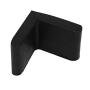uxcell 34mm x 34mm x 3mm L Shape Furniture Angle Rubber Pad Foot Leg Cover Protector 8PCS