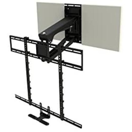 MantelMount MM700 Pro Fireplace TV Mount Pull Down Bracket for 50''-90'' & 25-115 lb Televisions Above Mantel