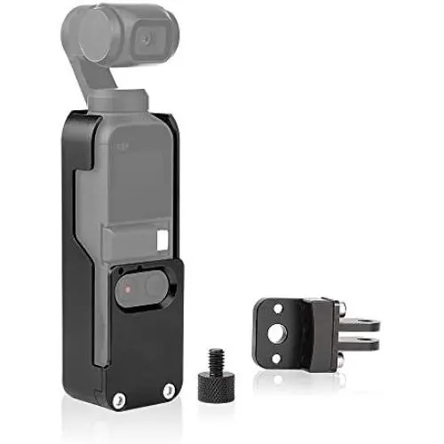 Compatible with DJI Osmo Pocket Camera Aluminum Alloy Case Protective Case Metal Cooling Frame Camera Accessories Compatible with DJI Osmo Pocket Camera Aluminum Alloy Case Protective Case Metal Cooling Frame Camera Accessories