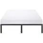 Olee Sleep 14 Inch Heavy Duty Steel Slat/ Anti-slip Support/ Easy Assembly/ Mattress Foundation/ Bed Frame/ Noise Free/ No Box Spring Needed, Queen Olee Sleep 14 Inch Heavy Duty Steel Slat/ Anti-slip Support/ Easy Assembly/ Mattress Foundation/ Bed Frame/ Noise Free/ No Box Spring Needed, Queen