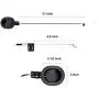 CUGLB Universal Recliner Release Pull Handle, Oval Plastic Sofa Chair Replacement Parts with Cable, Great for Ashley and Major Recliner Brands Sofa