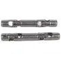 Tongina Metal Upgrade Centre Drive Shaft Dogbone for WPL D12 1:16 B14 B16 B24 1/16 C14 C24 C34 and for Henglong 1:16 Truck DIY RC Truck Parts Titanium - 2pcs Titanium