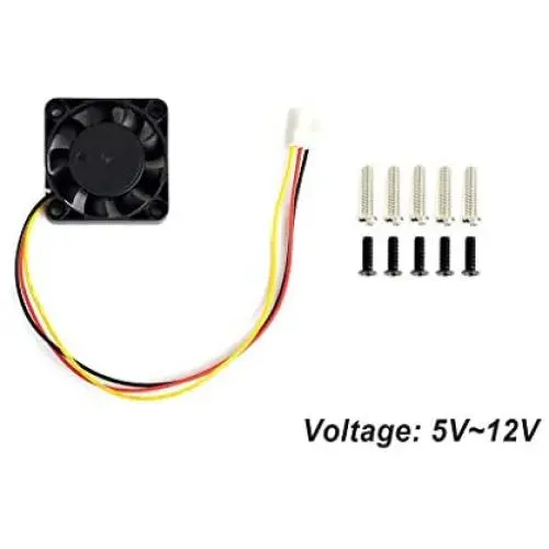 Dedicated Cooling Fan for NVIDIA Jetson Nano Developer Kit 3PIN Reverse-Proof Connector Silent Working Voltage 5V~12V 40mm×40mm×10mm Dedicated Cooling Fan for NVIDIA Jetson Nano Developer Kit 3PIN Reverse-Proof Connector Silent Working Voltage 5V~12V 40mm×40mm×10mm
