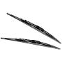 OEM Quality 21'' + 18'' Premium All-Seasons Metal Frame Windshield Wiper Blades(Set of 2)