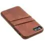Dockem iPhone SE 2, iPhone 8/7 Wallet Case with Built-in Metal Plate for Magnetic Mounting & 2 Credit Card Holder Slots (M2, Brown, Exec Smooth Synthetic Leather) Dockem iPhone SE 2, iPhone 8/7 Wallet Case with Built-in Metal Plate for Magnetic Mounting & 2 Credit Card Holder Slots (M2, Brown, Exec Smooth Synthetic Leather)