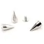 ULTNICE Metal Cone Spikes Screwback Studs DIY Leather Craft Punk Rivets 7x14mm (Silver) - 100 Pieces ULTNICE Metal Cone Spikes Screwback Studs DIY Leather Craft Punk Rivets 7x14mm (Silver) - 100 Pieces