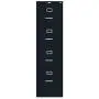 Scranton & Co 4 Drawer 22'' Deep Letter File Cabinet in Black, Fully Assembled Scranton & Co 4 Drawer 22'' Deep Letter File Cabinet in Black, Fully Assembled