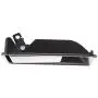 Tailgate Handle compatible with Jeep Wrangler 95-06 Smooth Black Metal (Zinc)