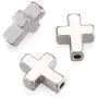 Beadthoven 20pcs Tibetan Style Platinum Alloy Cross Pendant Crucifix Beads for DIY Religious Bracelet Necklace Jewelry Making 15x12x5mm Beadthoven 20pcs Tibetan Style Platinum Alloy Cross Pendant Crucifix Beads for DIY Religious Bracelet Necklace Jewelry Making 15x12x5mm